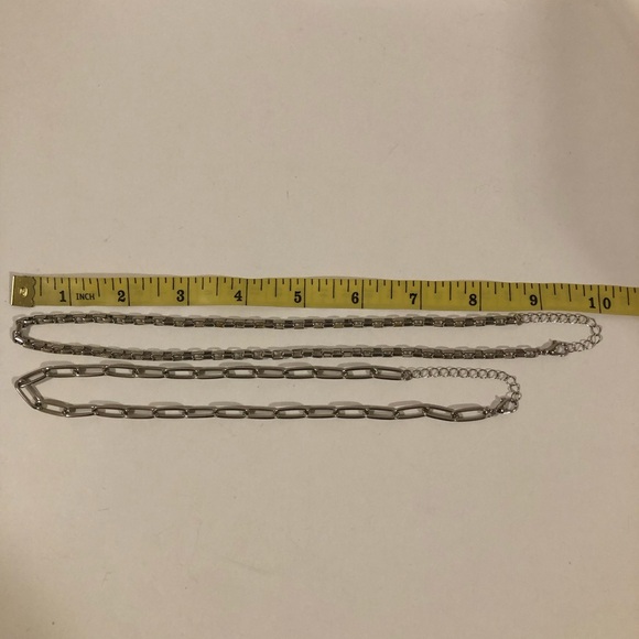 Silver Necklace Set NWOT - Picture 5 of 5